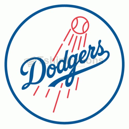 Los Angeles Dodgers T-shirts Iron On Transfers N1679 - Click Image to Close